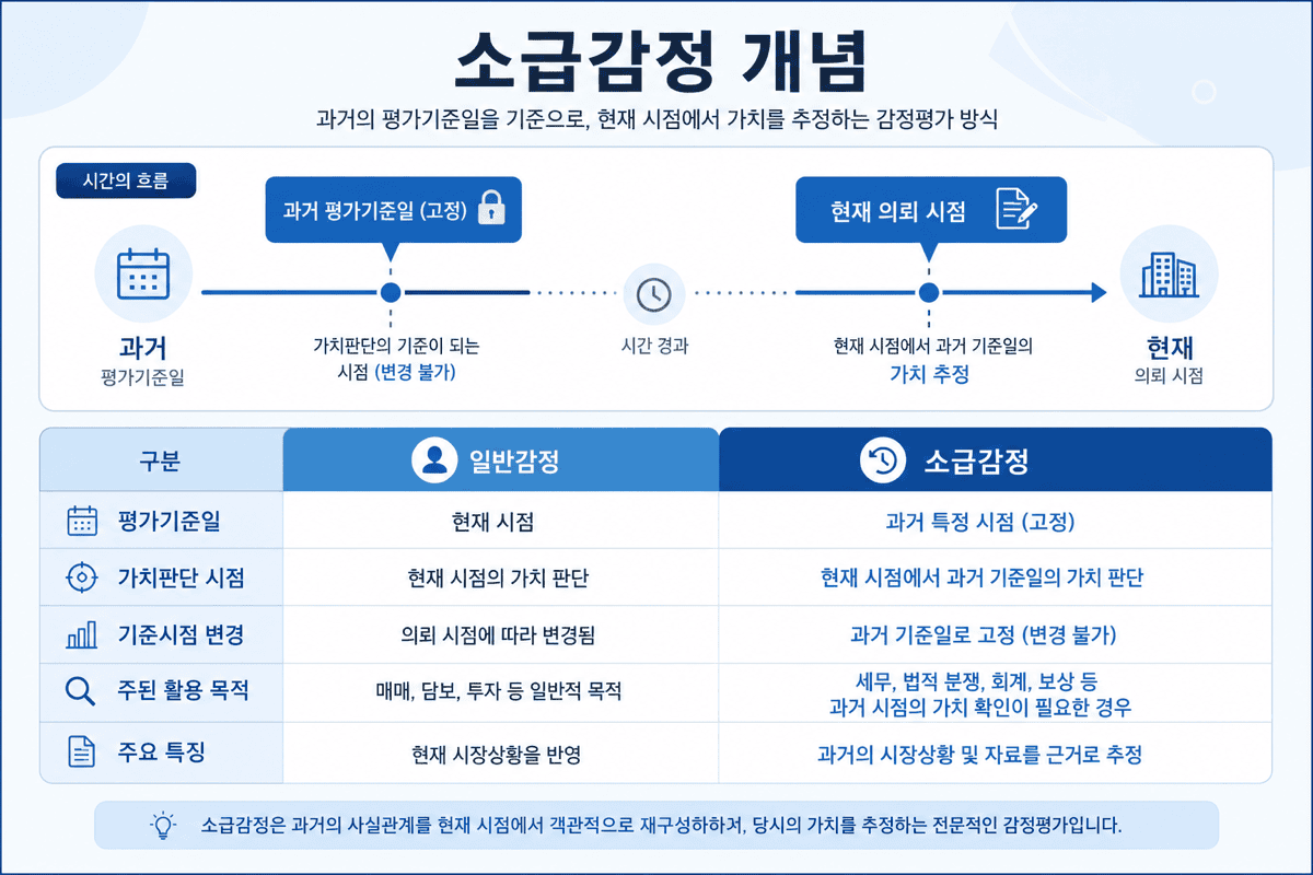 소급감정—개념