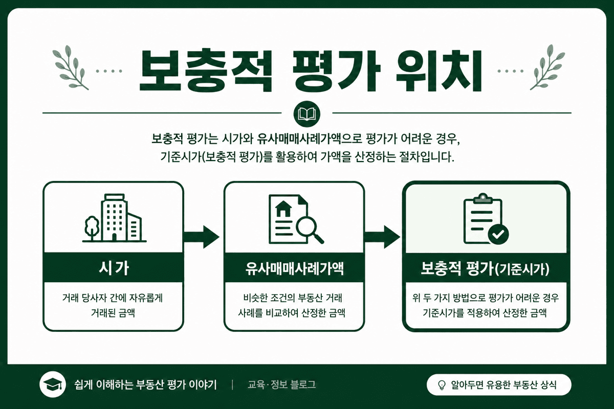 상속 부동산 평가 순서—보충적 평가 위치
