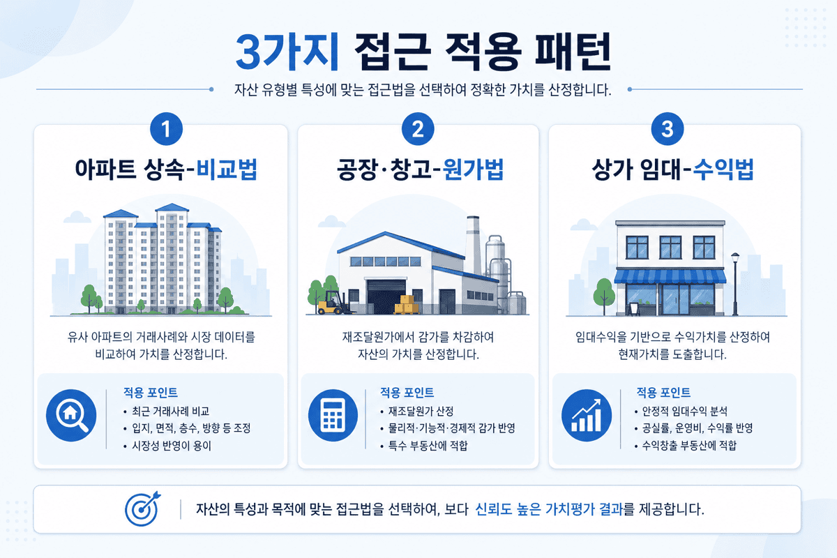 3가지 접근—세 가지 패턴